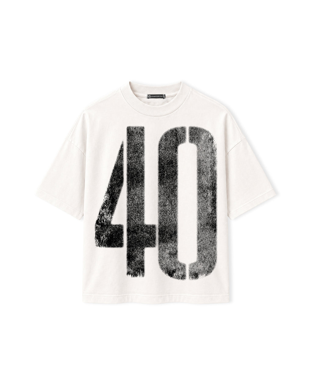 Camiseta “40” Off Boxy