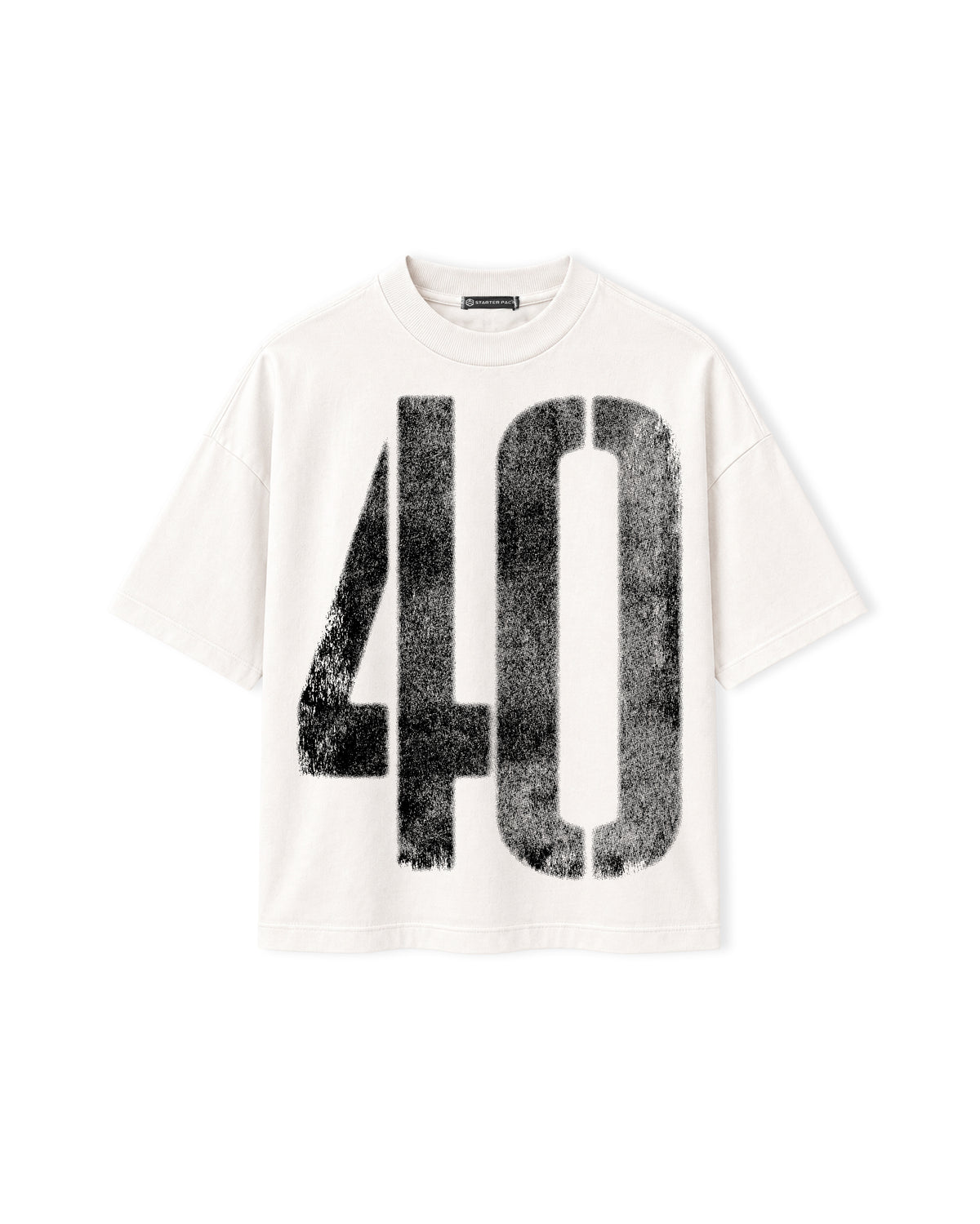 Camiseta “40” Off Boxy