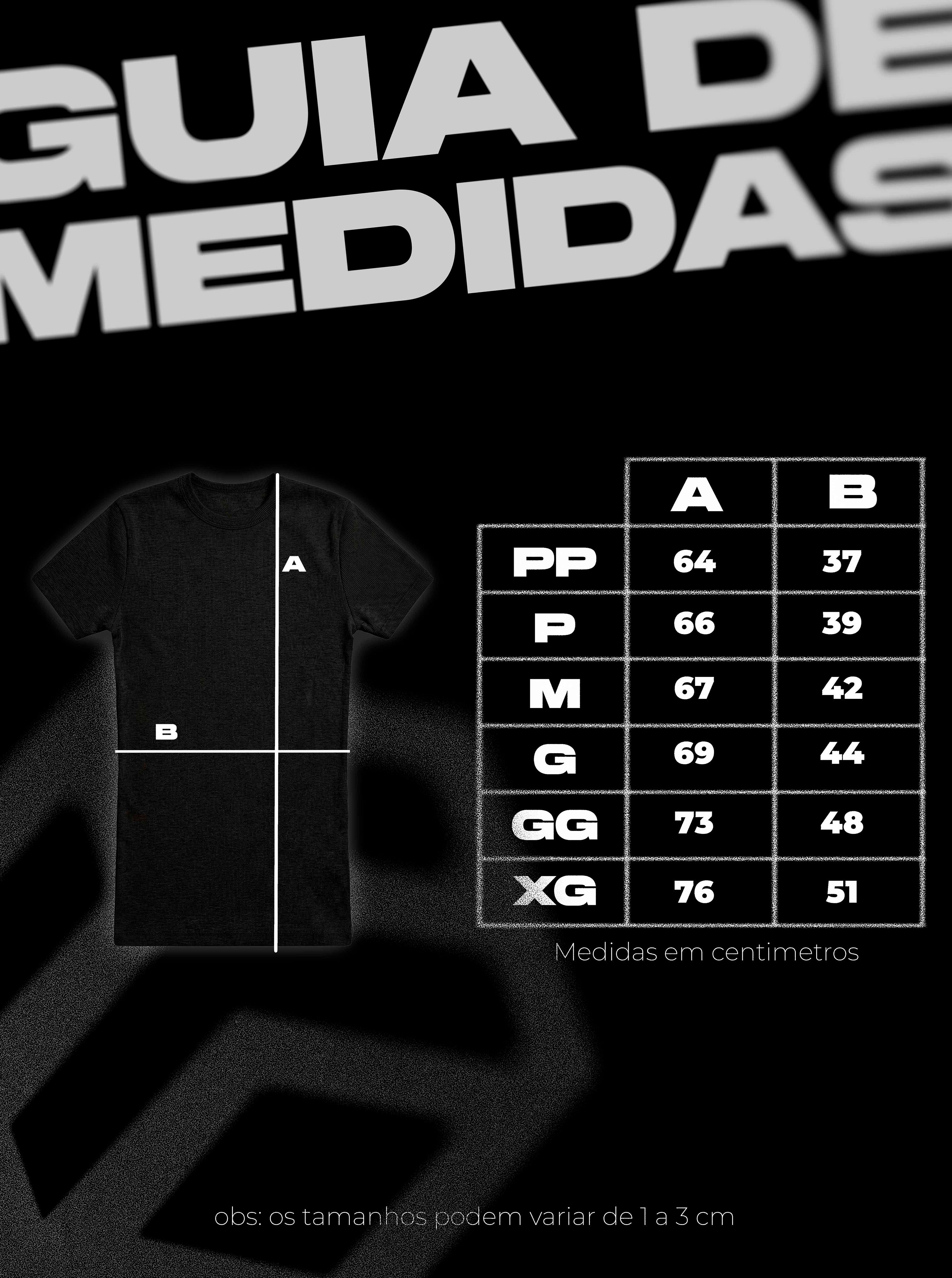 Pack com 4 Camisetas Caneladas