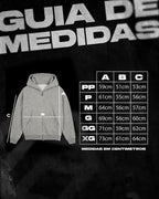 Casaco Double Zip Cinza