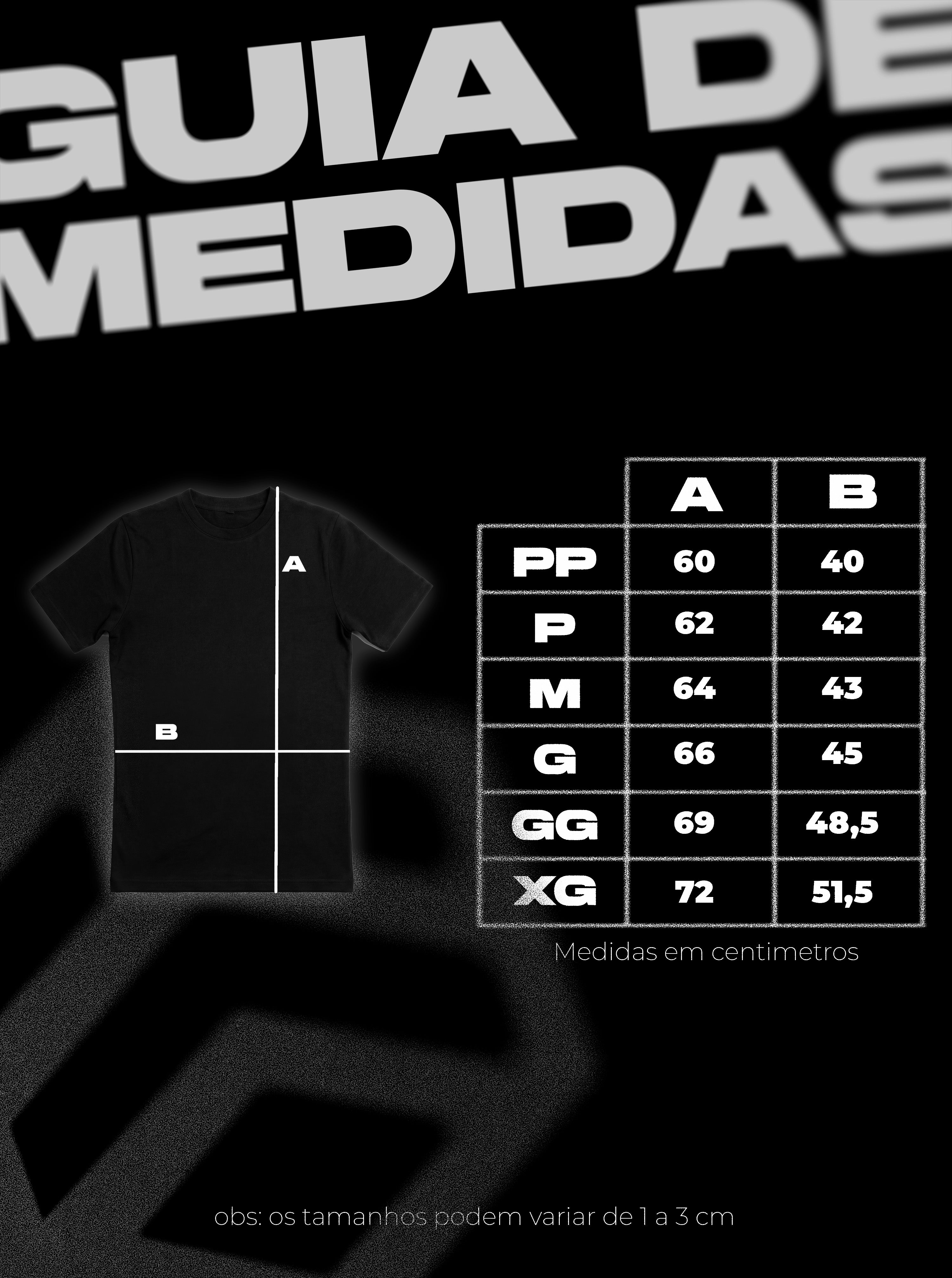 Camiseta Slim Fit Preto