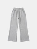 Calça Flare Moletom Cinza