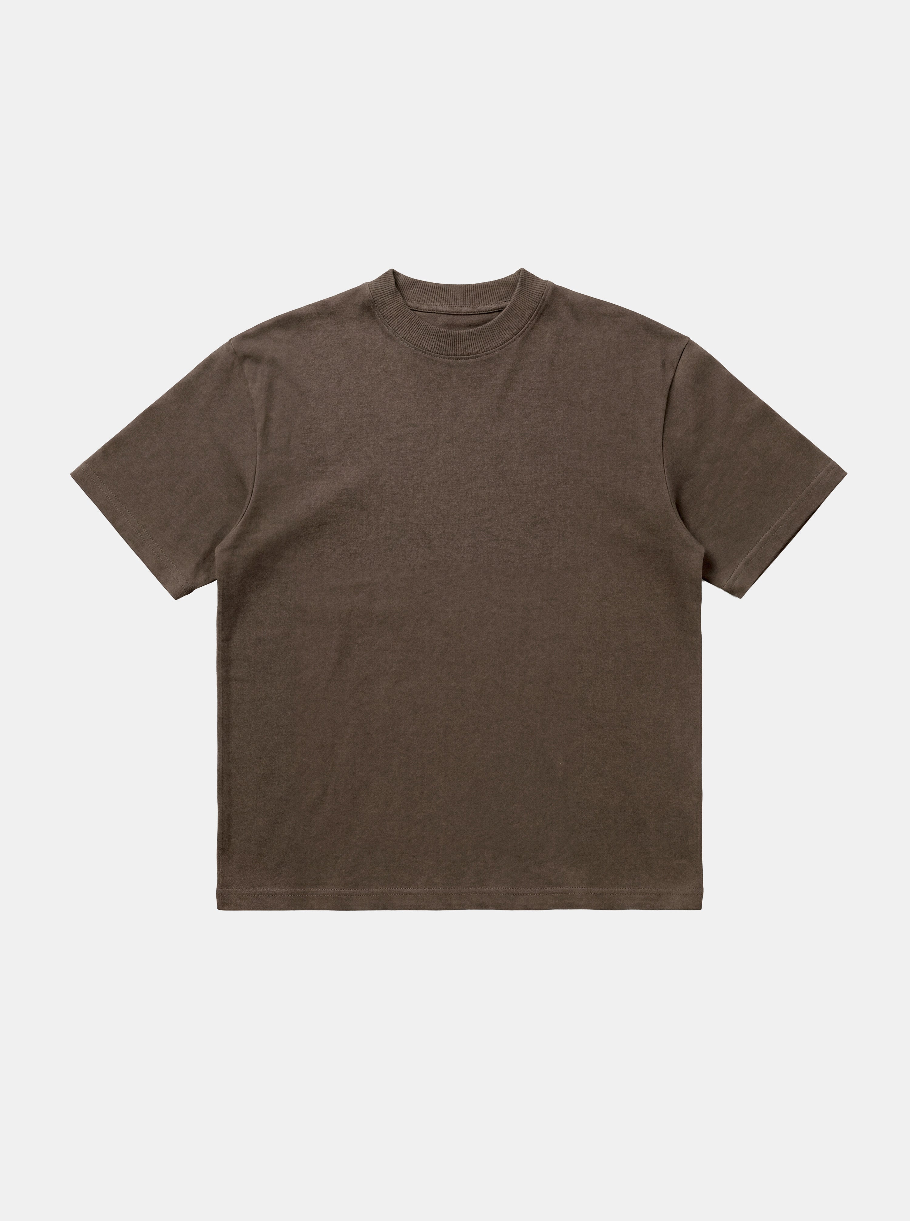 Camiseta Boxy Marrom