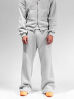 Calça Flare Moletom Cinza