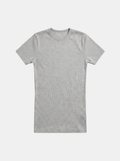Camiseta Canelada Cinza
