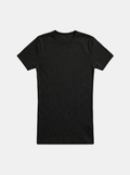 Camiseta Canelada Preta