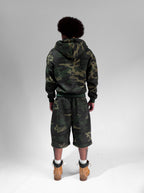 Casaco Double Zip Camu Militar