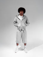 Bermuda Baggy Cinza