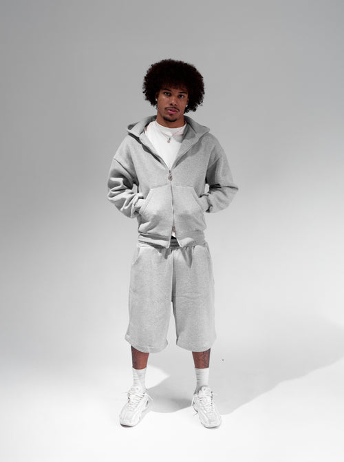 Bermuda Baggy Cinza