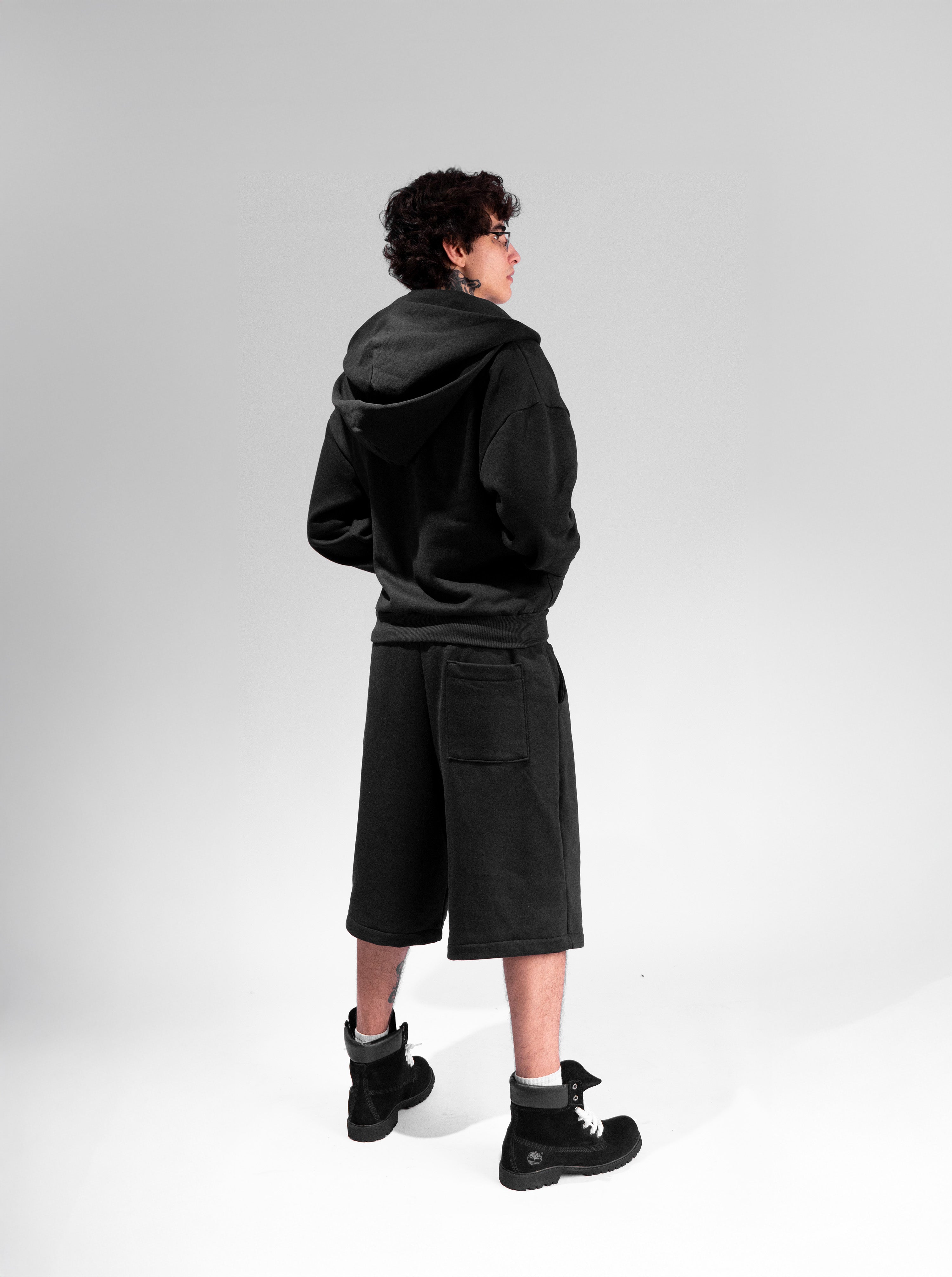 Bermuda Baggy Preta