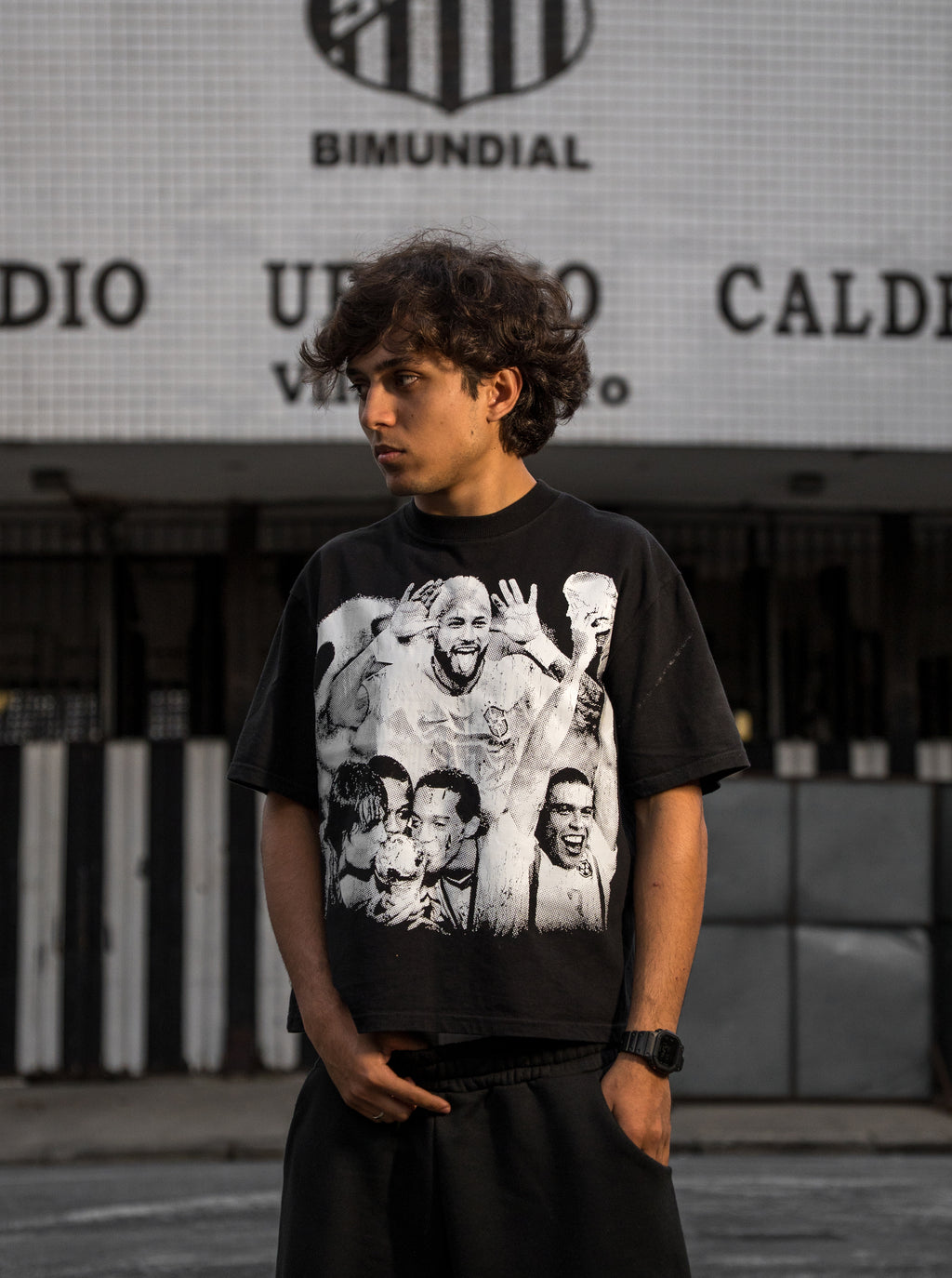 Camiseta "Rumo ao Hexa" Preta