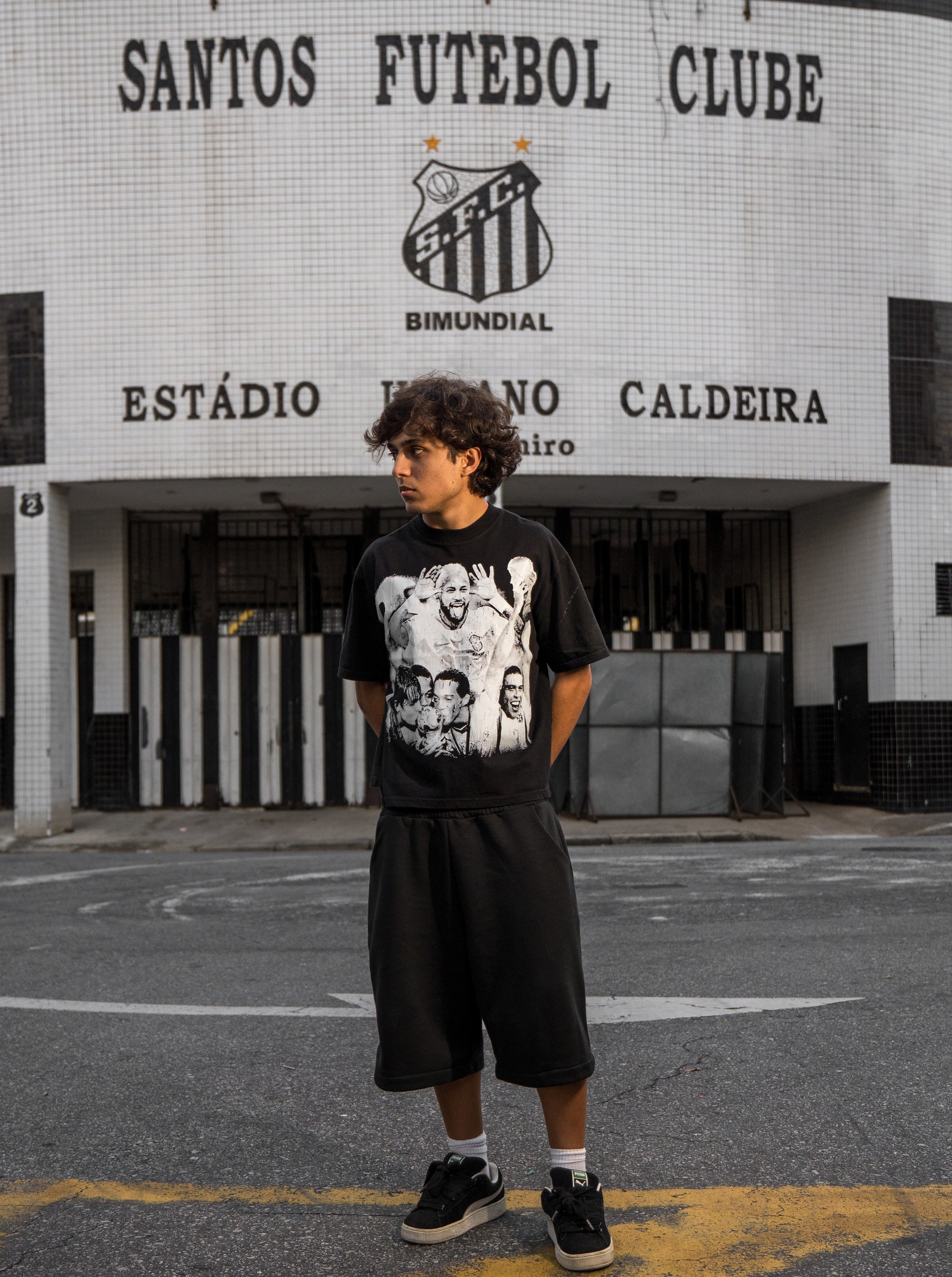 Camiseta "Rumo ao Hexa" Preta