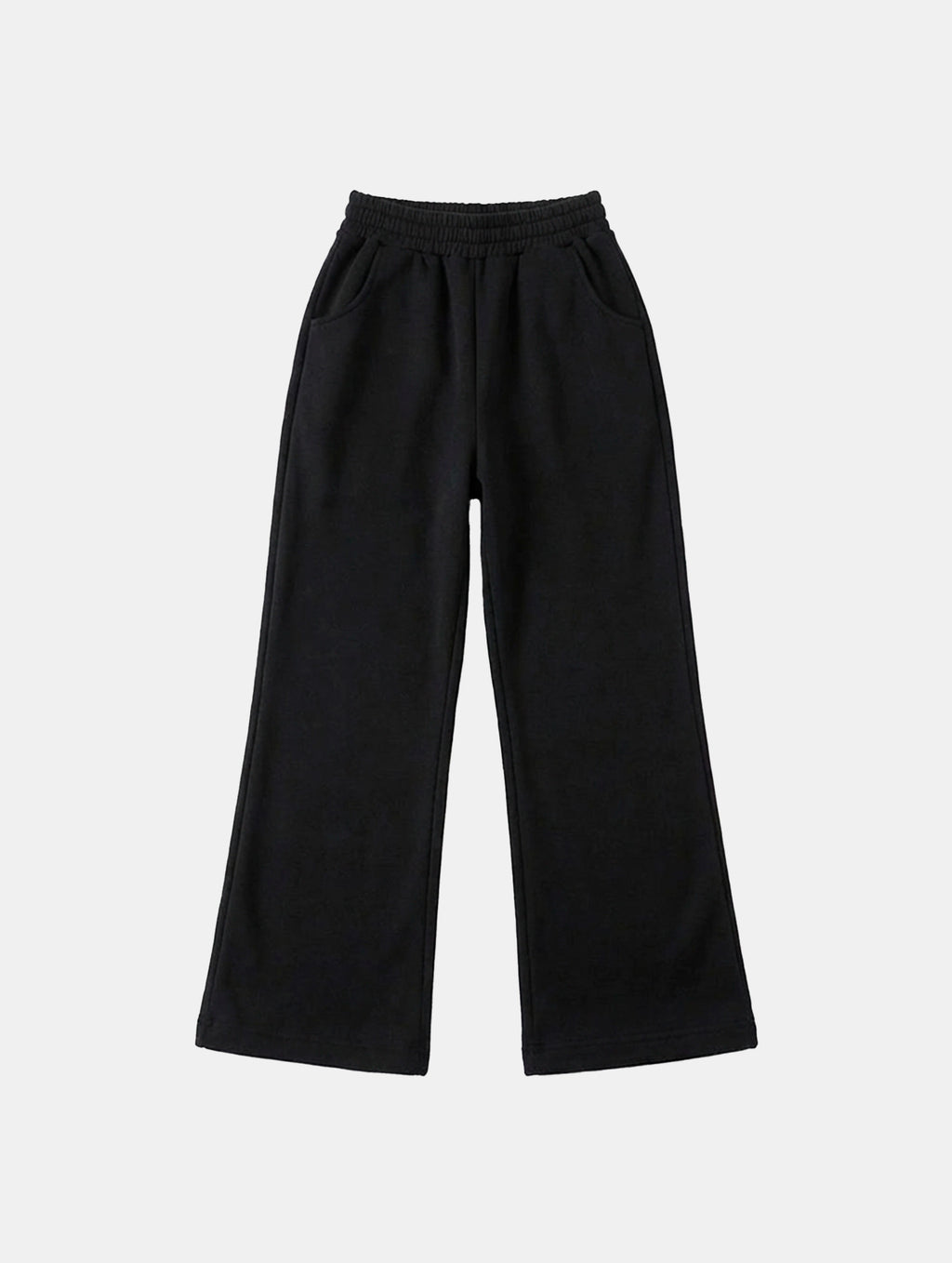 Calça Flare Moletom Preta