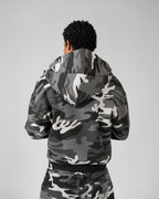 Casaco Double Zip Capuz Duplo Camu Ártico