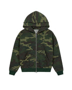 Casaco Double Zip Camu Militar
