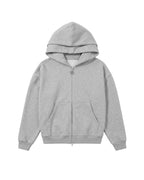 Casaco Double Zip Cinza