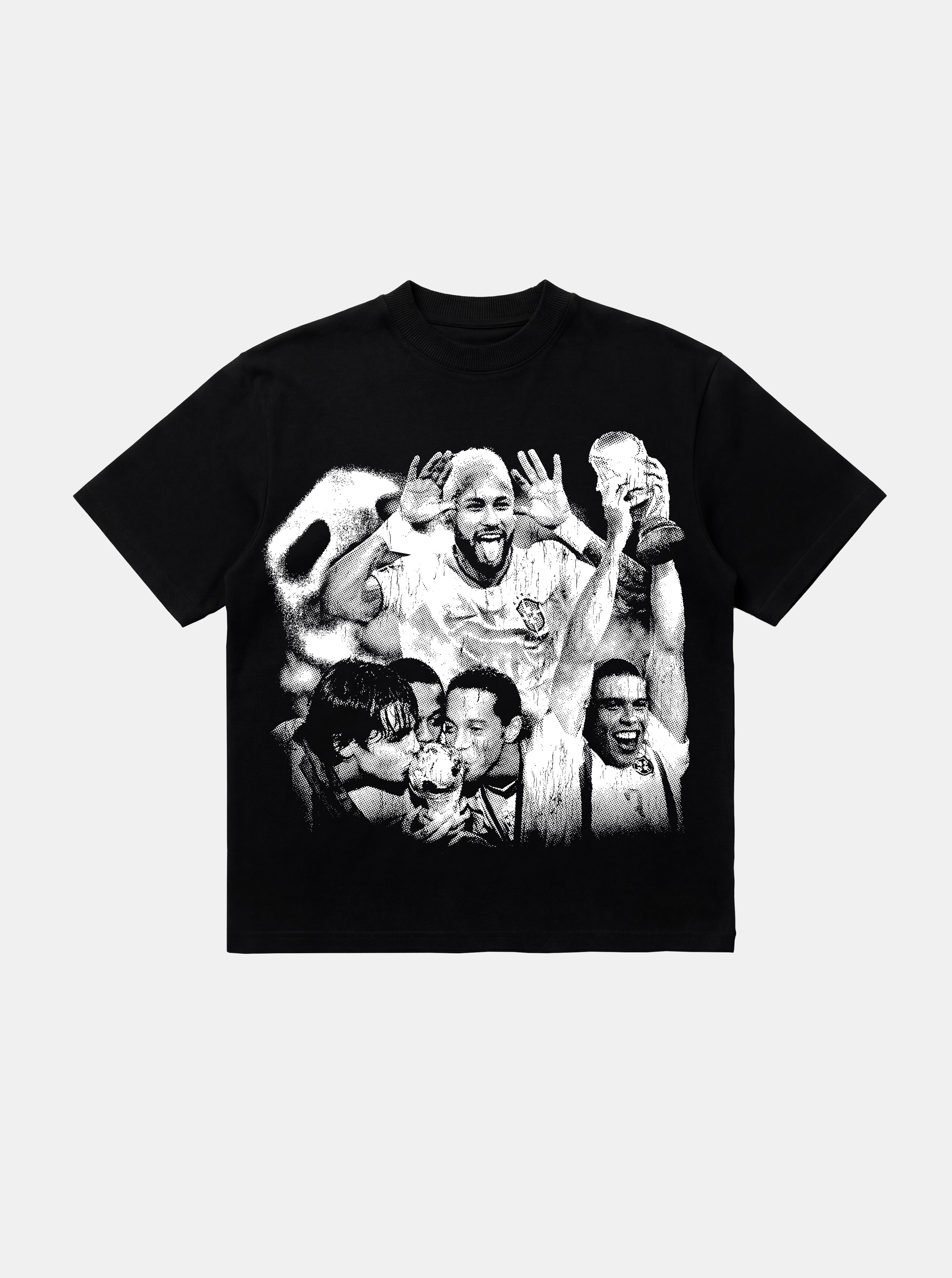 Camiseta "Rumo ao Hexa" Preta