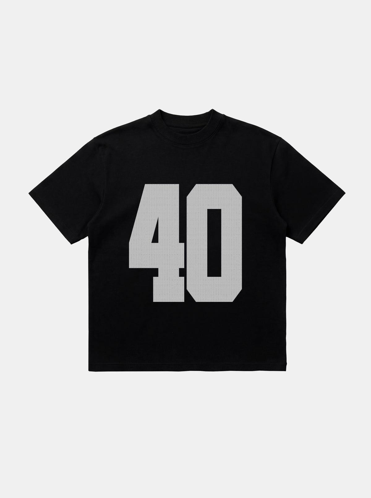 Boxy P Camiseta “40” Preta Boxy – Starter Pack