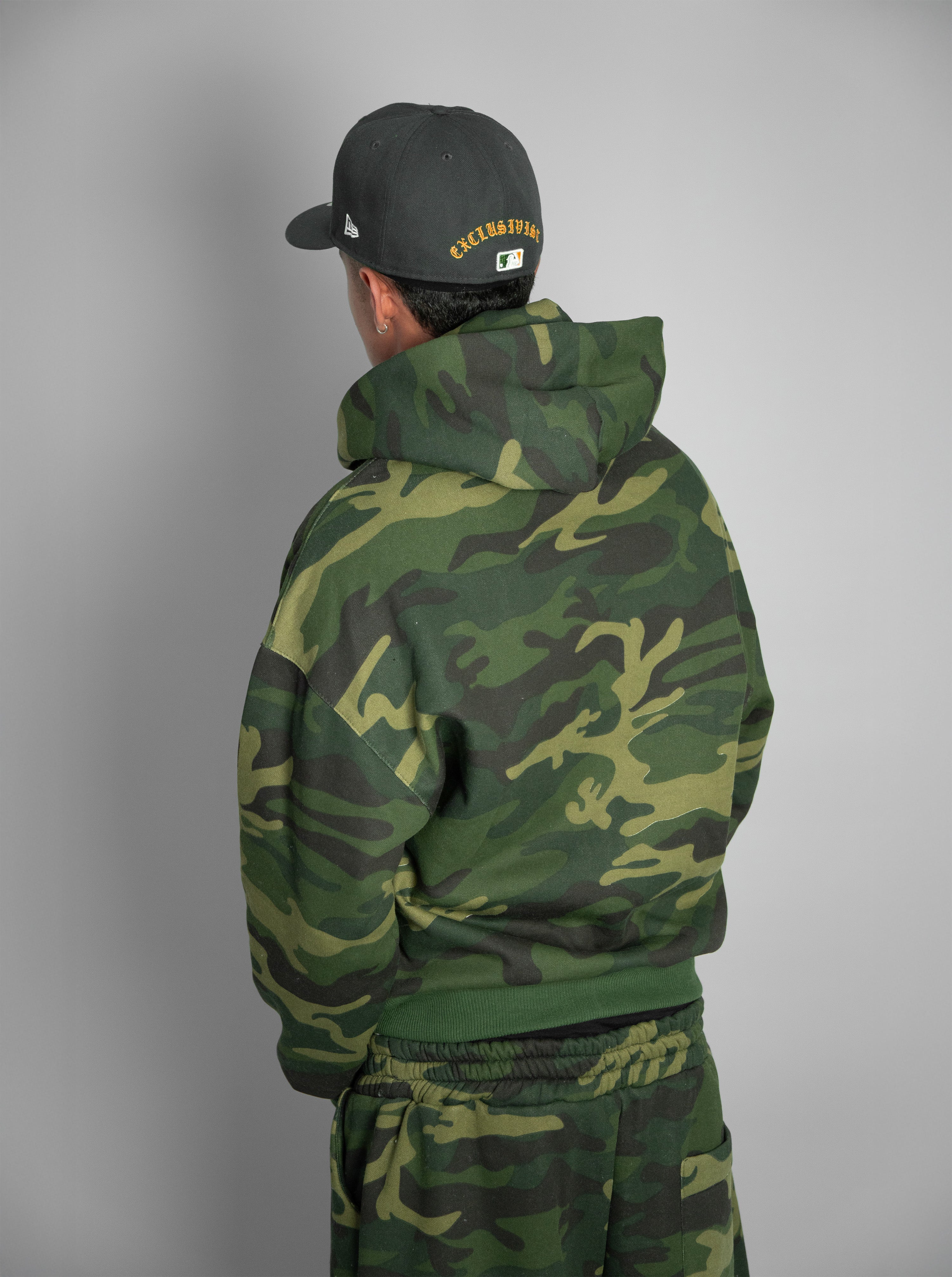 Casaco Double Zip Camuflado