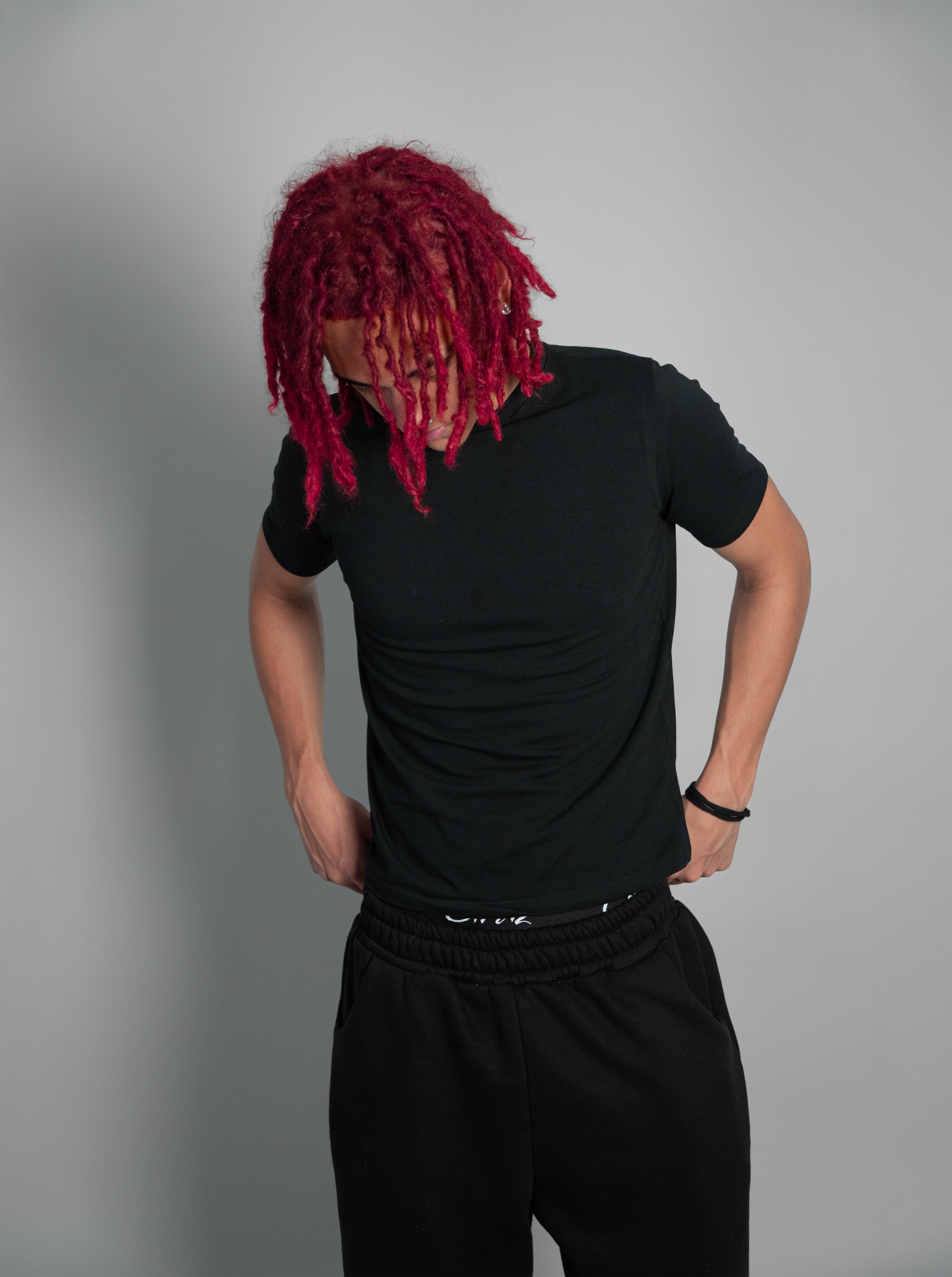 Camiseta Slim Fit Preto