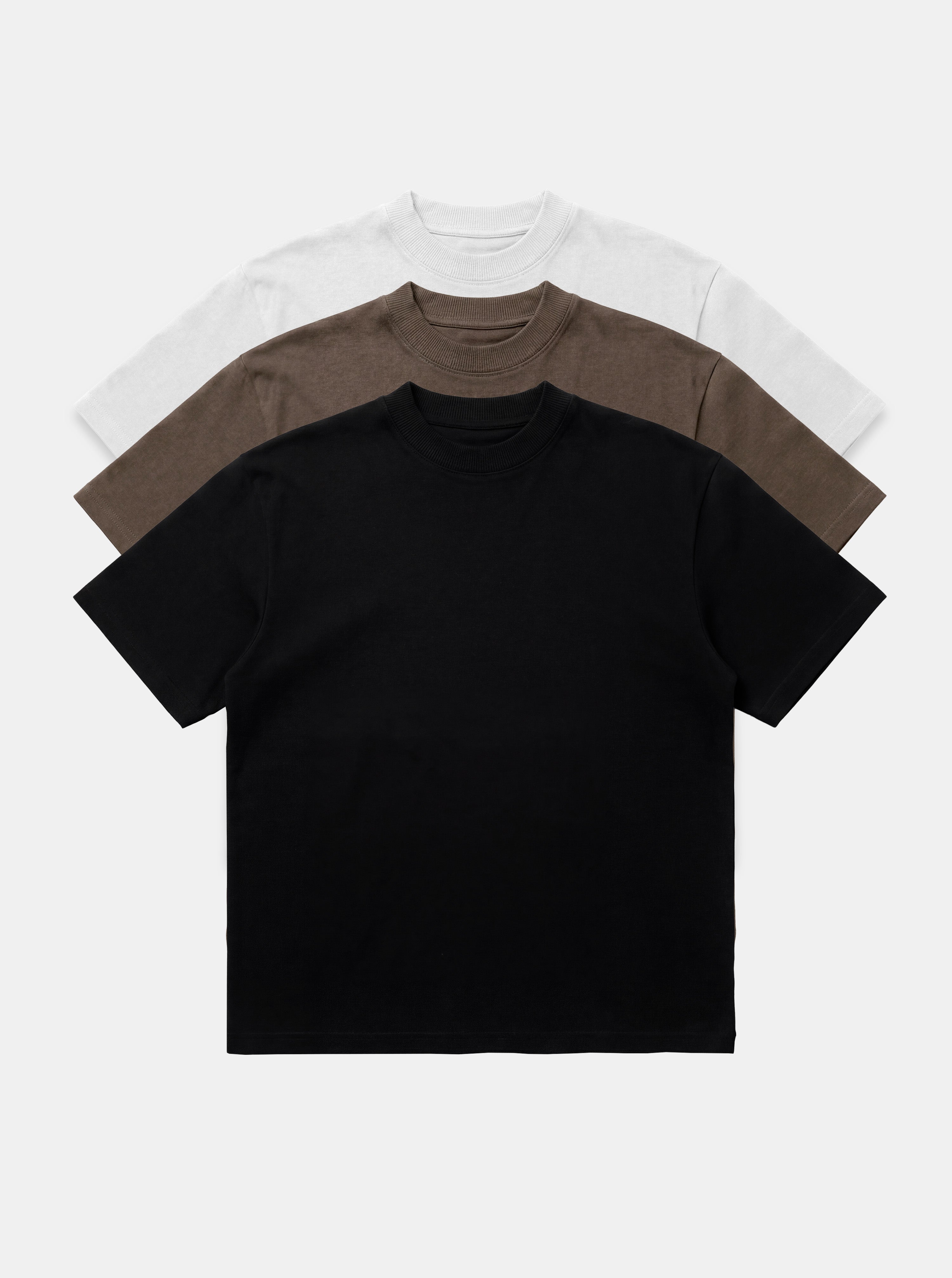 Pack 3 Camisetas Boxy