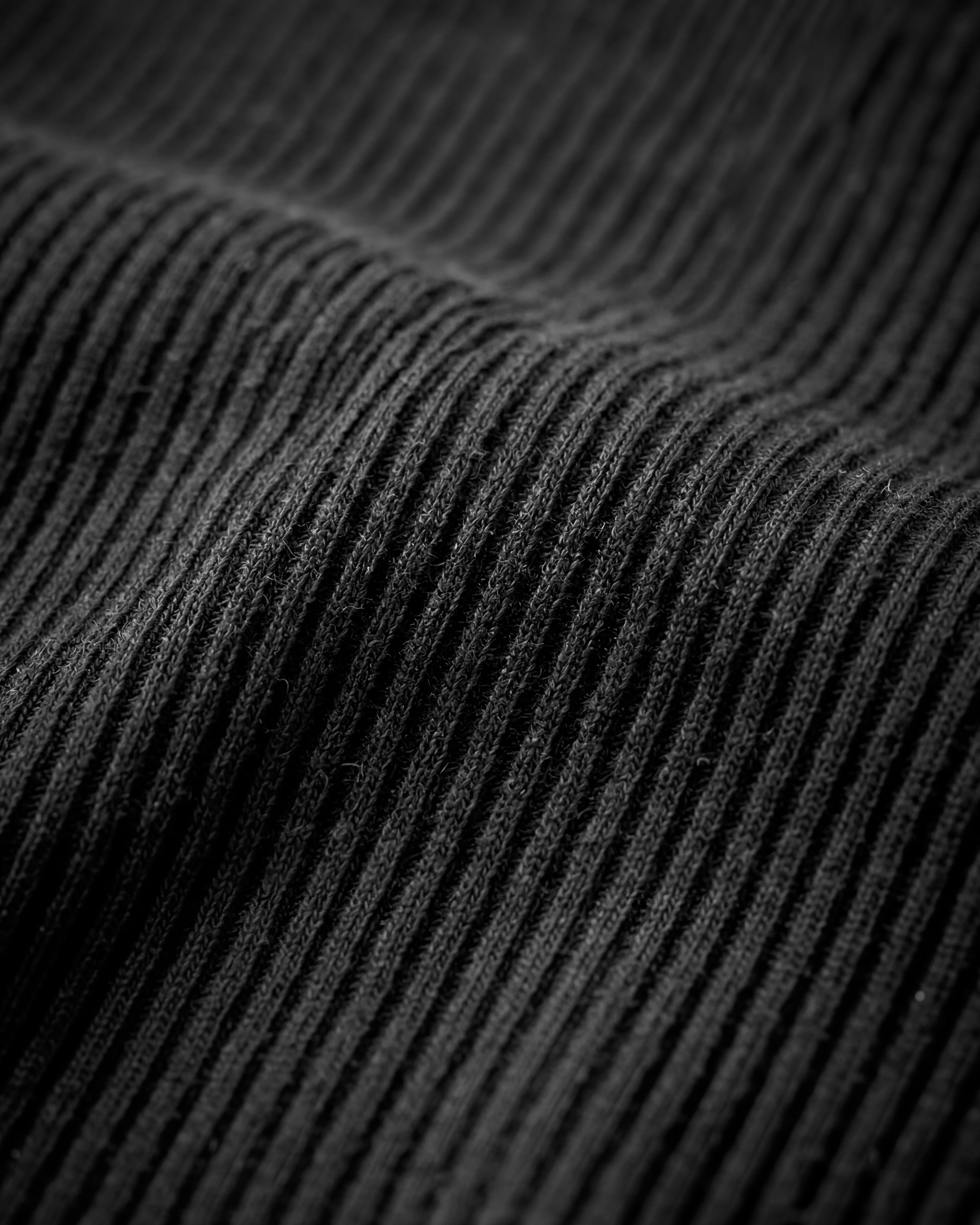 Camiseta Canelada Preta